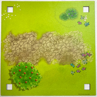 Paper Playmat Friends Heartlake City, Double-Sided, Field with Bushes / Field with Rocks and Sand, Part# 6199521