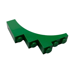 Arch 1x5x4 (Continuous Bow), Part# 2339/14395 Part LEGO® Green