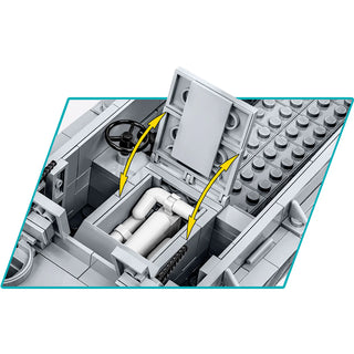 LCVP Higgins Boat Landing Craft: WWII COBI Set #4849 Building Kit Cobi Toys