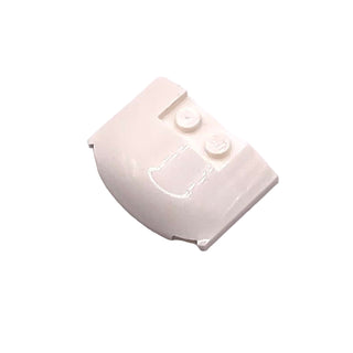 Wedge 3 x 4 x 2/3 Triple Curved, Part# 93604 Part LEGO® White