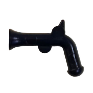 Minifigure, Weapon Gun Flintlock Pistol, Part #2562 Part LEGO® Black