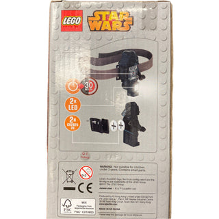 Head Lamp, Minifigure LED Headlamp Torch - Darth Vader, headlamp Gear Lego®