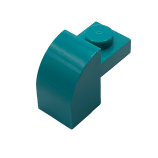 Slope Curved 2x1x1 1/3 with Recessed Stud, Part# 6091