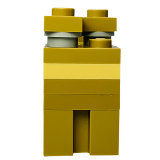 Minecraft Cow - Mooshroom Dark Tan, minecow09 LEGO® Animals LEGO®