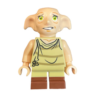 Dobby (Elf) - Light Nougat, Open Mouth Worried, Reddish Brown Boots, hp534