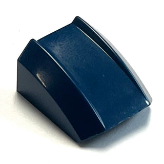 Slope, Curved 2x2 Lip, Part# 30602 Part LEGO® Dark Blue