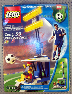 3402 - Grandstand with Lights - EMPTY BOX ONLY