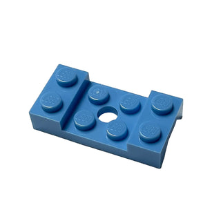 Vehicle, Mudguard 2 x 4 with Arch Studded with Hole, Part# 60212 Part LEGO® Medium Blue