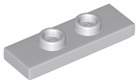 Plate, Modified 1x3 with 2 Studs (Double Jumper), Part# 34103 Part LEGO® Light Bluish Gray 1 Part