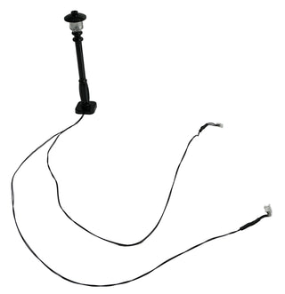 Light-Up Black Lamp Post, DIY System, Reconnectable, ACCLA Light up kit United Brick Co®
