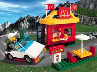 McDonald's Restaurant, 3438 - LEGO® Town Set Building Kit LEGO®