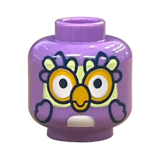 Chattermax, Minifigure, Head Alien Bird, Part# 3626pb3882