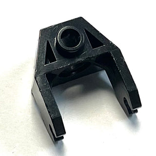 Magnet Holder 2 x 3 with Clips and Pin Hole, Part# 2607 Part LEGO® Black