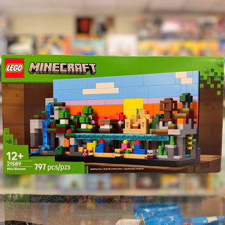 Mini Biomes, 21589 - LEGO® Minecraft Set Building Kit LEGO®