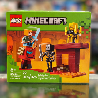 The Nether Lava Battle, 21266 Building Kit LEGO®