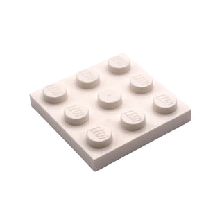 Plate 3x3, Part# 11212 Part LEGO® White