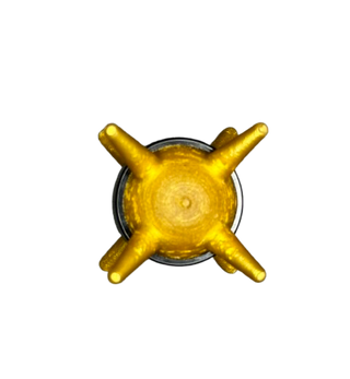 Bionicle Thornax Fruit Spiked Ball with Molded Hard Plastic Black Band Pattern - Flexible Rubber, Part# 85582pb01 Part LEGO®