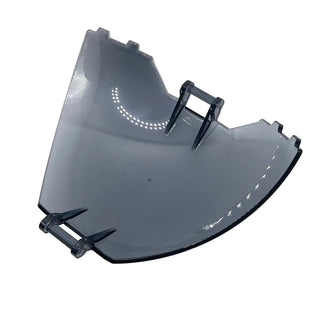 Windscreen Quarter Dome, Bar Handles at Top and Bottom, Part# 87375