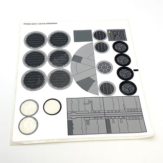 Sticker Sheet for Set 7965 - (95690/4622110), Part# 7965stk01 Part LEGO® Missing 3 Stickers