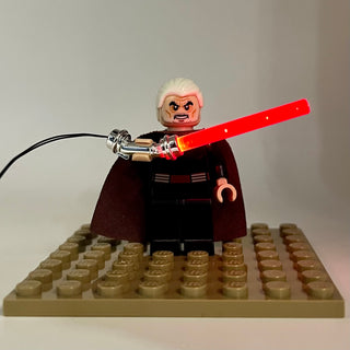 Lighting kit, Count Dooku's Lightsaber, LW-75017 Custom Parts United Brick Co®