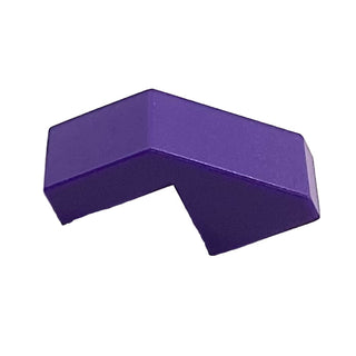 Slope 45 2x1 with Cutout without Stud, Part# 28192 Part LEGO® Dark Purple