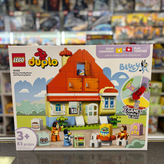 Bluey's Family House with Memory Game, 10459 Building Kit LEGO®