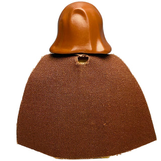 Obi-Wan Kenobi - Young, Light Nougat, Brown Hood and Cape, Tan Legs, sw0173 - LEGO® Star Wars Minifigure
