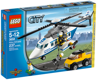 Police Helicopter, 3658 Building Kit LEGO®   