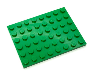 Plate 6x8, Part# 3036 Part LEGO® Green  