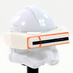 RP2 Detail White Macrobinoculars- CAC Custom Headgear Accessory Clone Army Customs Orange  