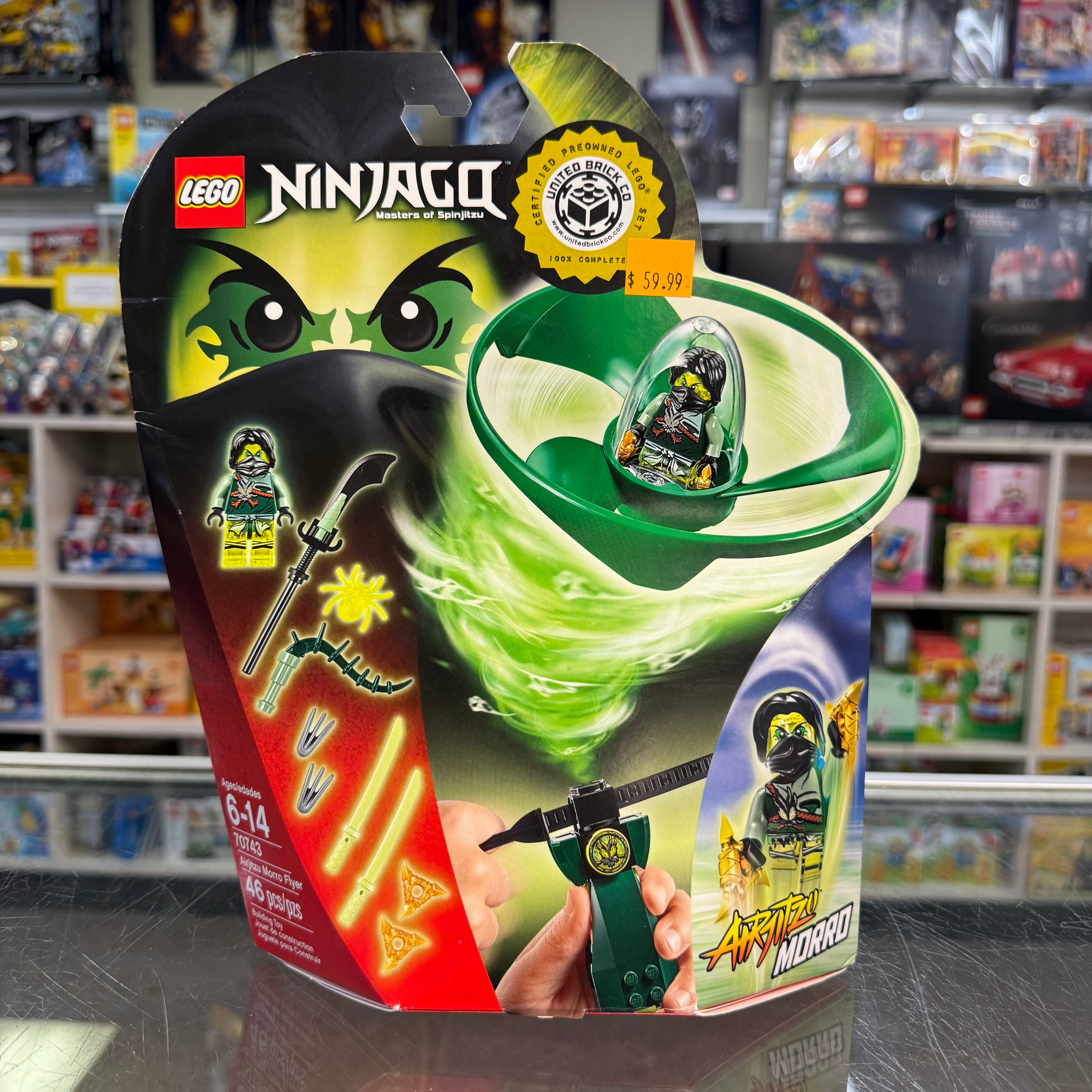 Airjitzu Morro Flyer, 70743 โ United Brick Coยฎ