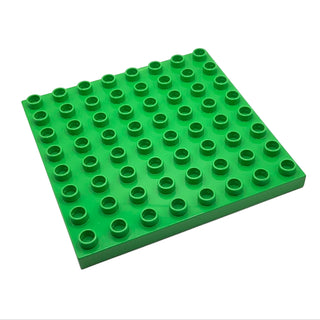 Duplo, Plate 8x8, Part# 51262 Part LEGO® Bright Green