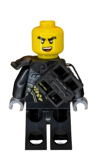 Cole - Dragons Rising, Tunic with Shoulder Armor, Head Wrap, Scabbard, njo0936 Minifigure LEGO®