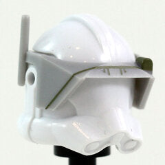 Detail Olive Print Light Gray Visor- CAC Custom Headgear Accessory Clone Army Customs   