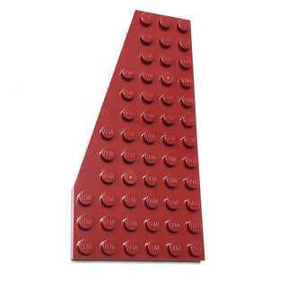Wedge, Plate 12 x 6 Left, Part# 30355 Part LEGO® Dark Red