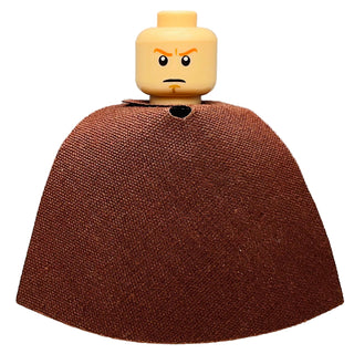 Obi-Wan Kenobi - Young with Hood and Cape, Tan Legs, Smile, sw0329 - LEGO® Star Wars Minifigure