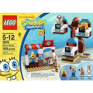 Glove World, 3816 - LEGO® Spongebob Squarepants Set Building Kit LEGO®