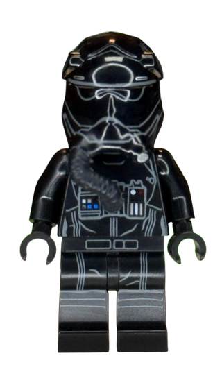 First Order TIE Fighter Pilot, sw0672 (Two Lines on Helmet)