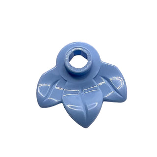 Plant Plate w/ 3 Leaves, Part# 32607 Part LEGO® Bright Light Blue 1 Part