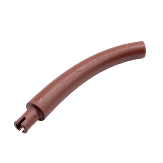 Dinosaur Tail/Neck Middle Section with Pin, Part# 40378 Part LEGO® Reddish Brown
