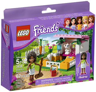 Andrea's Bunny House, 3938 Building Kit LEGO®   