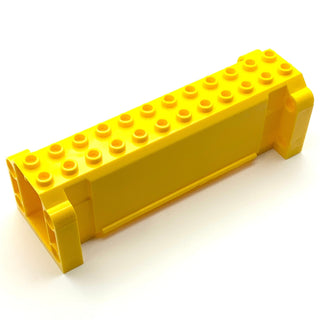 Crane Section 4x12x3 with 8 Pin Holes, Part# 52041 Part LEGO® Yellow - Decent Condition  