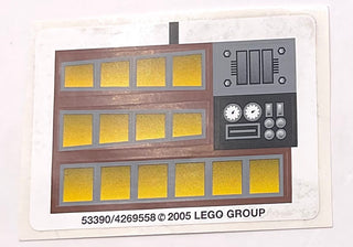 Sticker Sheet for Set Sandcrawler, 10144 - (53390/4269558), Part# 10144stk01 Part LEGO® Complete