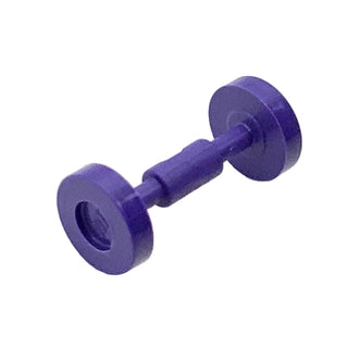 Wheel Skateboard / Trolley, Part# 2496 Part LEGO® Dark Purple