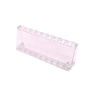 Windscreen 2 x 10 x 3, Part# 24607 part LEGO® Trans-Clear Very Good