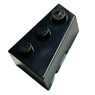 Wedge 3 x 2 Right, Part# 6564 Part LEGO® Black