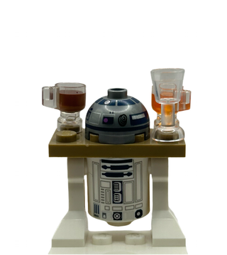 R2-D2, Dark Tan Serving Tray, sw1385 Minifigure LEGO®