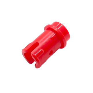 Technic, Pin 1/2 with Friction Ridges, Part# 89678 Part LEGO® Red