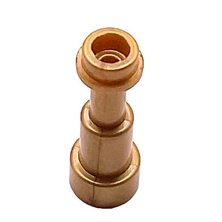 Minifigure, Utensil Telescope, Part# 64644 Part LEGO® Pearl Gold