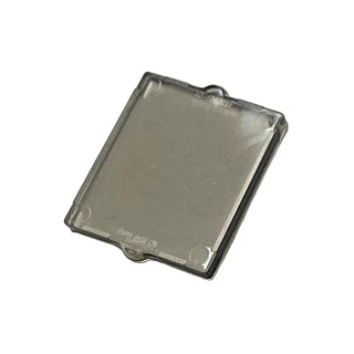 Glass for Window 1 x 2 x 2 Flat Front, Part# 60601 Part LEGO® Trans-Brown